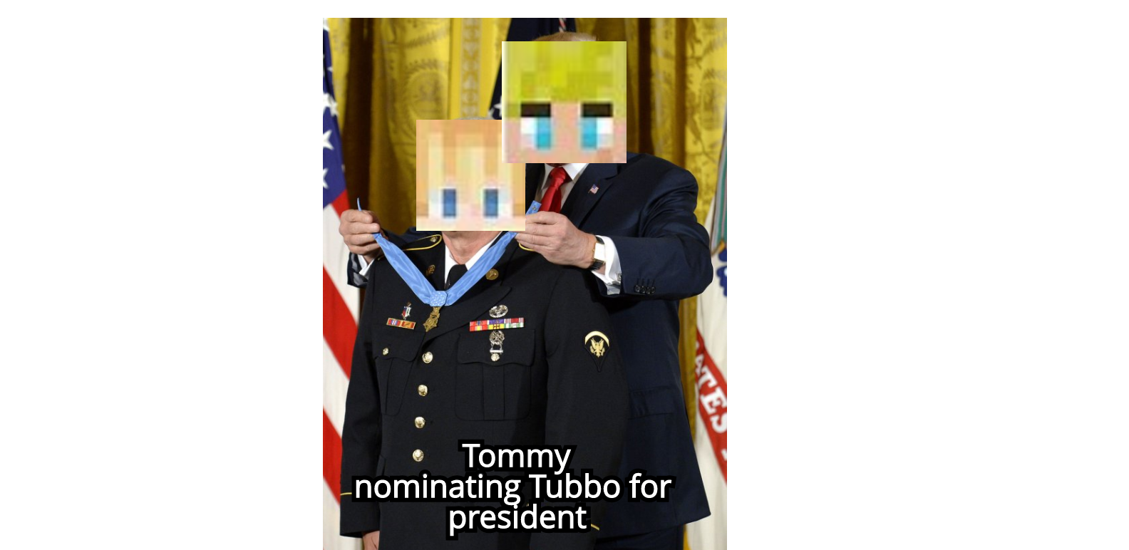 Tommy nominating Tubbo as president